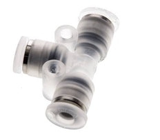4mm Tee Push-in Fitting PA EPDM FDA