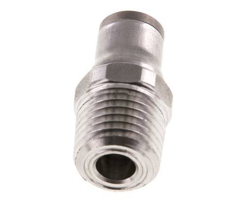 6mm x 1/4'' NPT Push-in Fitting with Male Threads Stainless Steel FKM