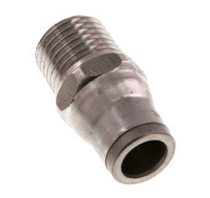 8mm x 1/4'' NPT Push-in Fitting with Male Threads Stainless Steel FKM