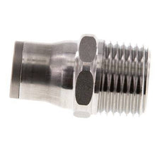 12mm x 1/2'' NPT Push-in Fitting with Male Threads Stainless Steel FKM