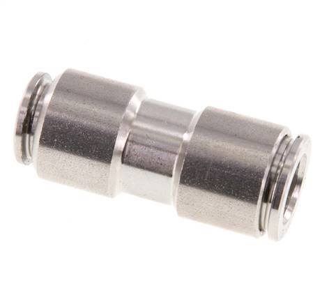 6mm x 8mm Push-in Fitting Stainless Steel FKM