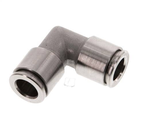8mm 90deg Elbow Push-in Fitting Stainless Steel FKM