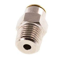 6mm x R1/4'' Push-in Fitting with Male Threads Brass NBRHigh Pressure [2 Pieces]