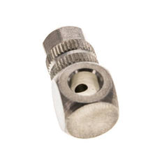 4.3x3 & M5 Nickel plated Brass Banjo Push-on Fitting [2 Pieces]