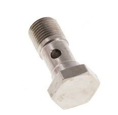 1-way nickel-plated Brass Banjo Bolt with G1/8'' Male Threads L24mm [5 Pieces]