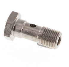 1-way nickel-plated Brass Banjo Bolt with G1/8'' Male Threads L24mm [5 Pieces]
