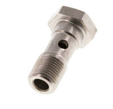 1-way nickel-plated Brass Banjo Bolt with G1/8'' Male Threads L24mm [5 Pieces]