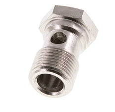 1-way nickel-plated Brass Banjo Bolt with G3/8'' Male Threads L26mm [2 Pieces]