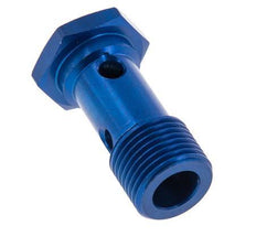 1-way Aluminum Banjo Bolt with G1/2'' Male Threads L45mm