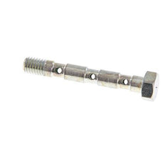 3-way zinc plated Steel Banjo Bolt with M5 Male Threads L36mm