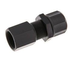 11.6x9 & G3/8'' Aluminum Straight Push-on Fitting with Female Threads Bulkhead