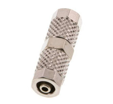 5x3 Nickel plated Brass Straight Push-on Fitting [2 Pieces]