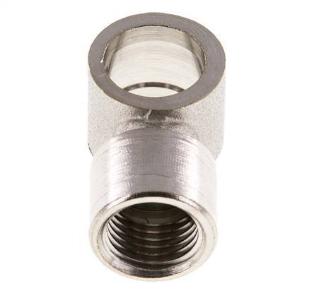 G1/4'' Nickel plated Brass Banjo Fitting with Female Threads [2 Pieces]