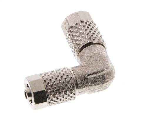 5x3 Nickel plated Brass Elbow Push-on Fitting [2 Pieces]