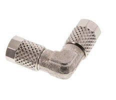 5x3 Nickel plated Brass Elbow Push-on Fitting [2 Pieces]