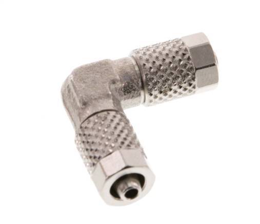 5x3 Nickel plated Brass Elbow Push-on Fitting [2 Pieces]