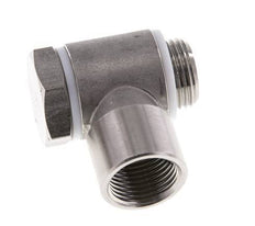 G3/8'' Stainless Steel 1.4404 Banjo Fitting with Male and Female Threads with Banjo Bolt with O-ring Rotatable