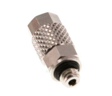4.3x3 & M5 Nickel plated Brass Straight Push-on Fitting with Male Threads NBR [5 Pieces]