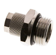 10x8 & G1/2'' Nickel plated Brass Straight Push-on Fitting with Male Threads NBR [2 Pieces]