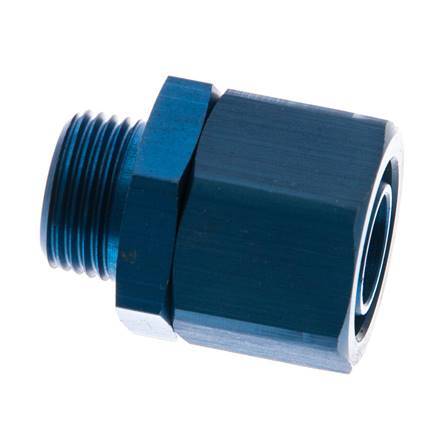 17.6x13 & G3/8'' Aluminum Straight Push-on Fitting with Male Threads