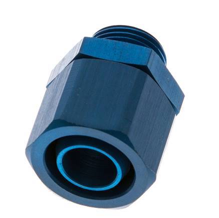 17.6x13 & G3/8'' Aluminum Straight Push-on Fitting with Male Threads
