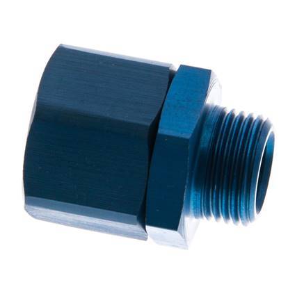 17.6x13 & G3/8'' Aluminum Straight Push-on Fitting with Male Threads