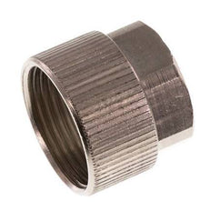 11.6x9mm (M16x1) Nickel-plated Brass Union Nut [5 Pieces]