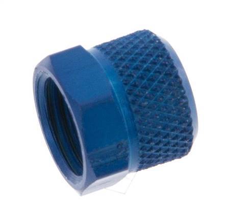 6x4mm (M10x1) Aluminium Union Nut [10 Pieces]