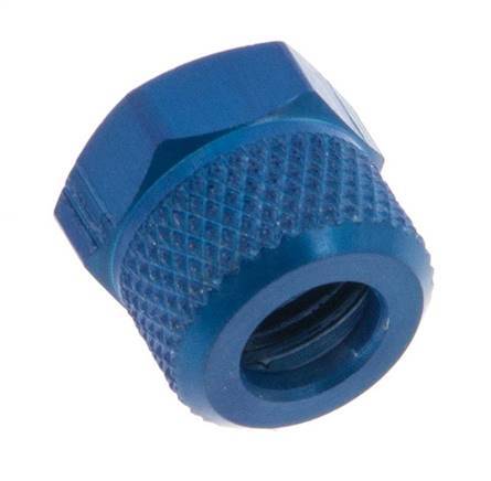 6x4mm (M10x1) Aluminium Union Nut [10 Pieces]