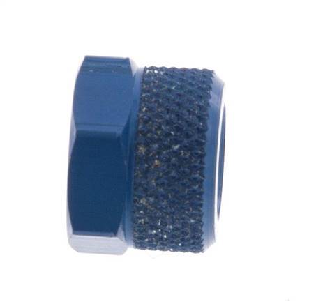 8x6mm (M12x1) Aluminium Union Nut [10 Pieces]