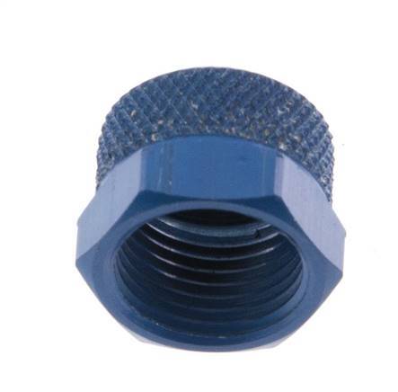 8x6mm (M12x1) Aluminium Union Nut [10 Pieces]