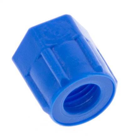 6x4mm (M10x1) PVC Union Nut [50 Pieces]