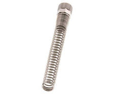 8x6mm (M12x1) Nickel-plated Brass Union Nut Bend Protection [2 Pieces]
