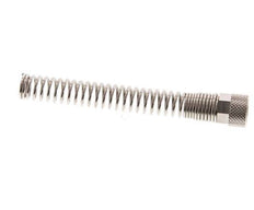 8x6mm (M12x1) Nickel-plated Brass Union Nut Bend Protection [2 Pieces]