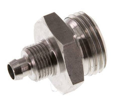 8x6 & G1/2'' Stainless Steel 1.4571 Straight Push-on Fitting with Male Threads