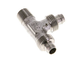 8x6 & R1/8'' Stainless Steel 1.4305 Right Angle Tee Push-on Fitting with Male Threads