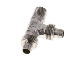 8x6 & R1/8'' Stainless Steel 1.4305 Right Angle Tee Push-on Fitting with Male Threads