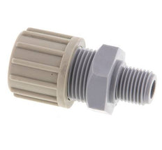14x12mm & G1/4'' PA Straight Compression Fitting with Male Threads 10 bar