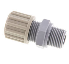 12x10mm & G3/8'' PA Straight Compression Fitting with Male Threads 10 bar