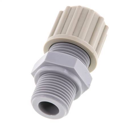 12x10mm & G3/8'' PA Straight Compression Fitting with Male Threads 10 bar