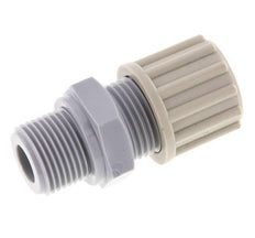 12x10mm & G3/8'' PA Straight Compression Fitting with Male Threads 10 bar
