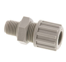 12x9mm & G1/4'' PP Straight Compression Fitting with Male Threads 10 bar