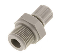 6x4mm & G3/8'' PP Straight Compression Fitting with Male Threads 10 bar