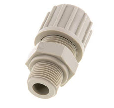 14x12mm & G3/8'' PP Straight Compression Fitting with Male Threads 10 bar