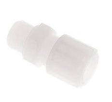 12x10mm & G3/8'' PVDF Straight Compression Fitting with Male Threads 10 bar