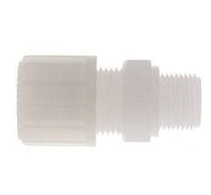 14x12mm & G3/8'' PVDF Straight Compression Fitting with Male Threads 10 bar