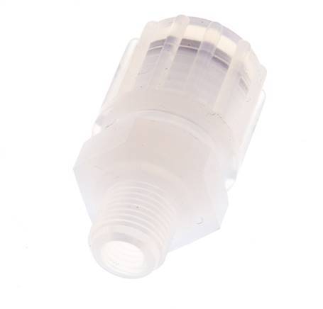 10x8mm & G1/8'' PFA Straight Cutting Fitting with Male Threads 10 bar