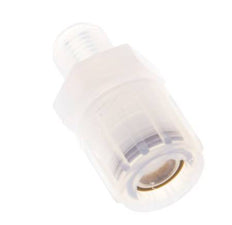 12x10mm & G1/4'' PFA Straight Cutting Fitting with Male Threads 10 bar