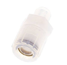 12x10mm & G1/4'' PFA Straight Cutting Fitting with Male Threads 10 bar