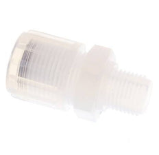 12x10mm & G1/4'' PFA Straight Cutting Fitting with Male Threads 10 bar
